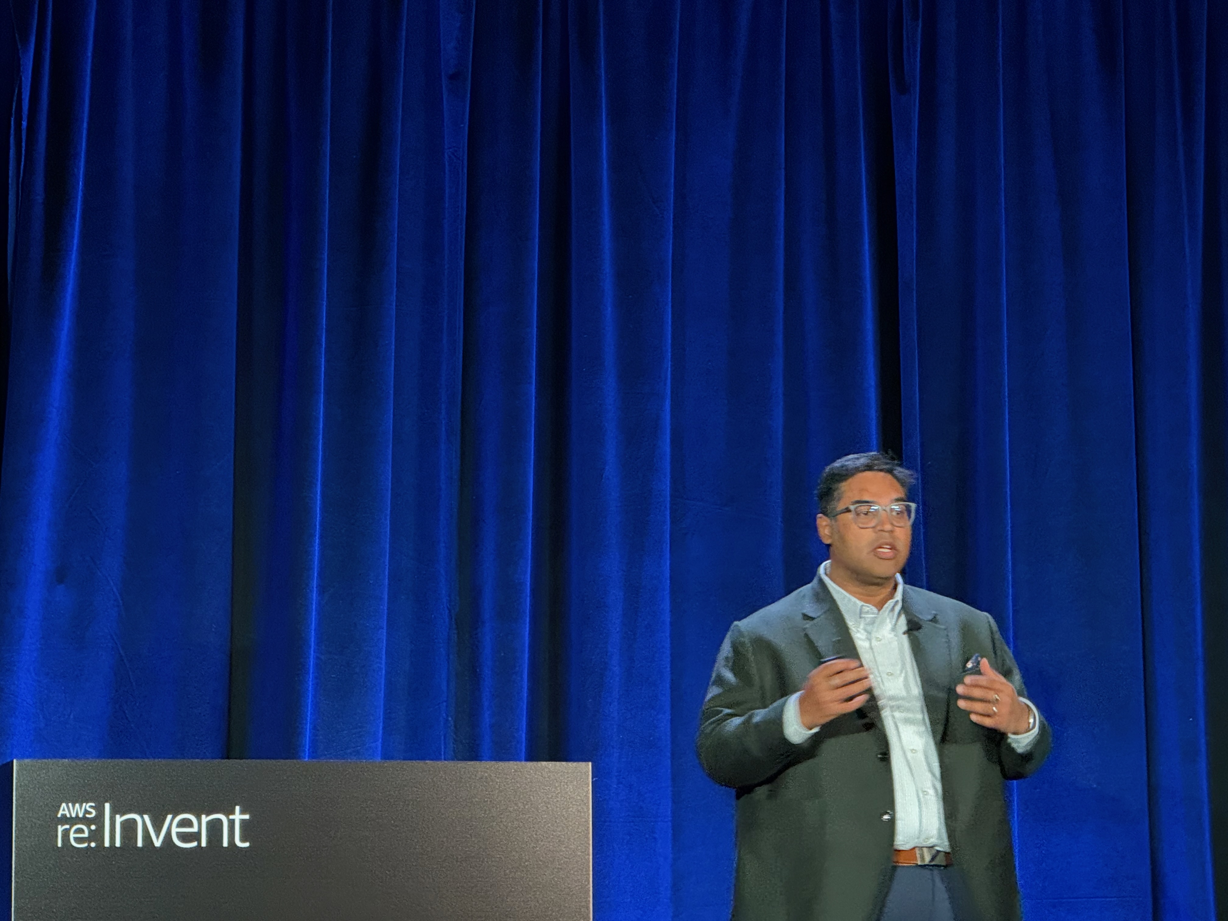 Speaking at AWS re:Invent